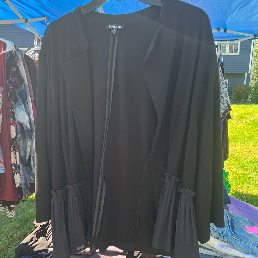 Torrid Black Cape Jacket for Women